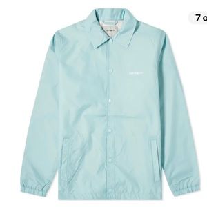 CARHARTT WIP - Mens Script Coach Jacket Soft
Aloe Green Wax